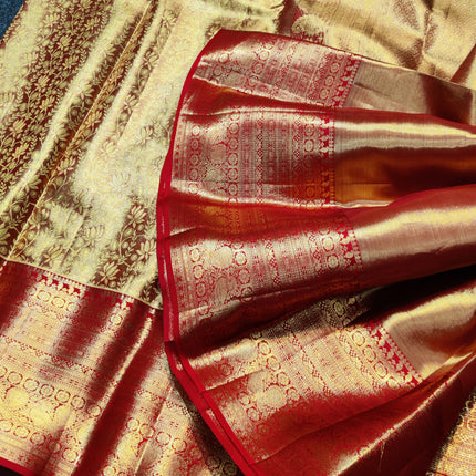 Kanchi Pattu Wedding Sarees @50% Off -KMP1747