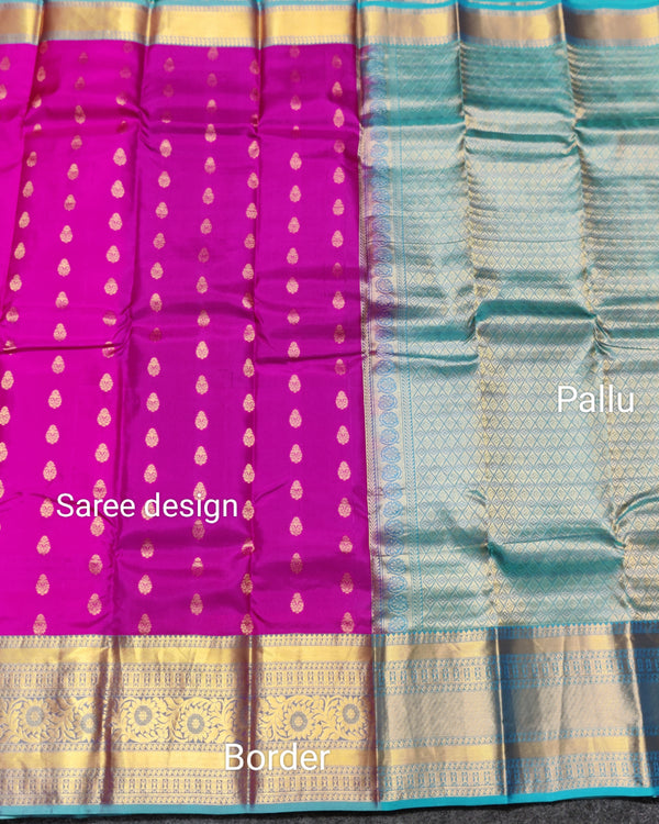 30%Off Kanchi pattu saree - KMP11 alternate view