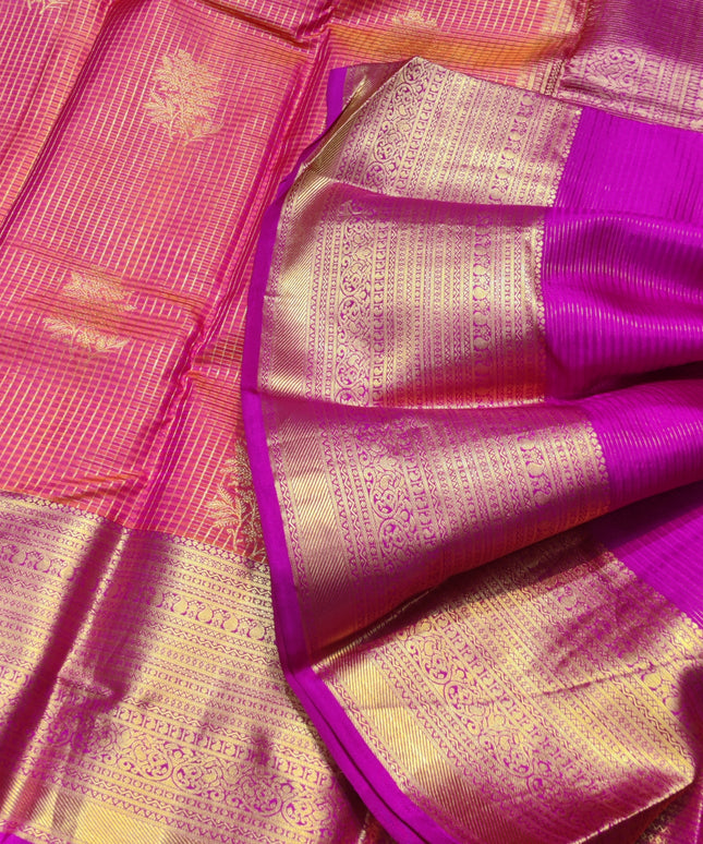 Kanchi Kuttu Handloom Pattu Saree - KMP3019