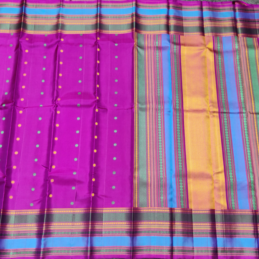 Kanjivaram Resham Silk Saree - KMP180