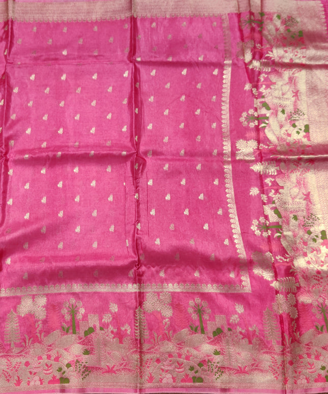 Mashru Silk Saree- MS31