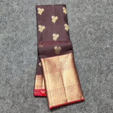 Kanchi Vintage Gap border pattu - KMP298