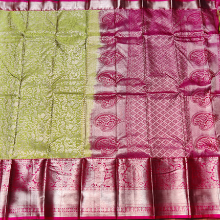 Kanchi pattu half fine Bridal Saree - HF13