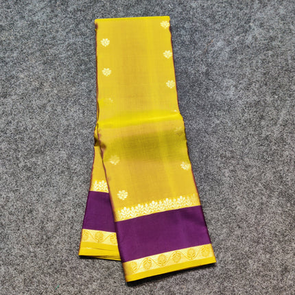 Kanchi Handloom Vintage Gap Border - KMP3004