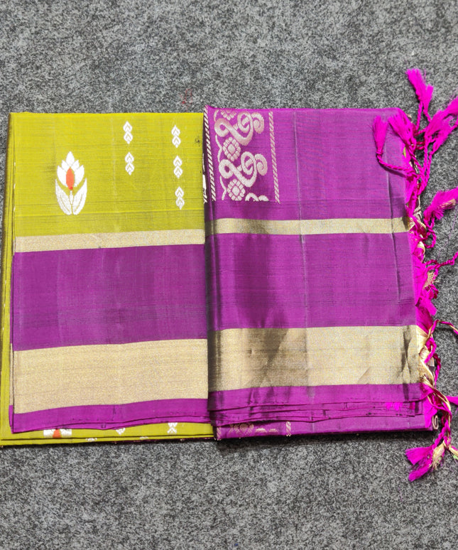 Lightweight pattu Scurt Border Saree - LWP141
