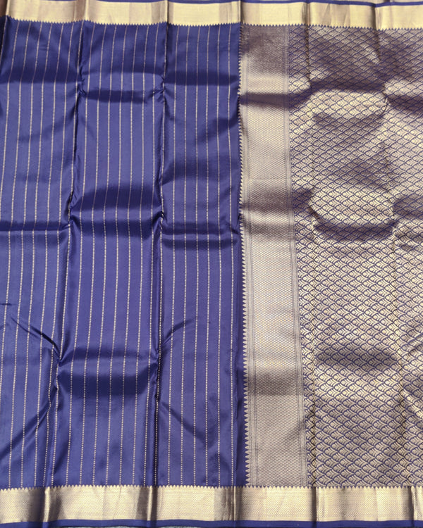 Kanchi pattu small border saree - KMP262 alternate view