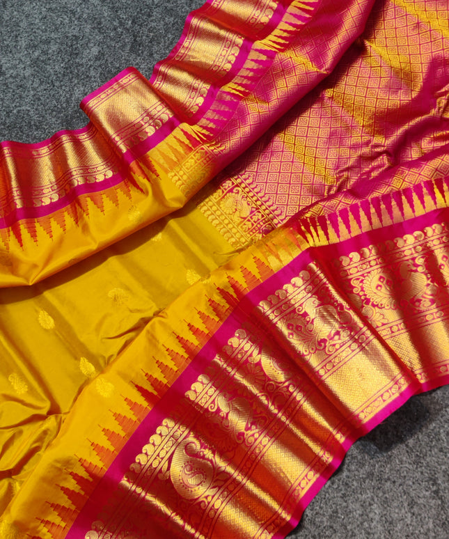 Gadwal pure silk saree - GPS59