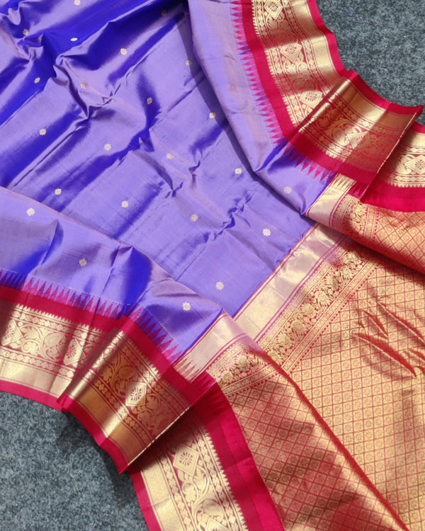 Gadwal Handloom Pure silk saree - GPS158