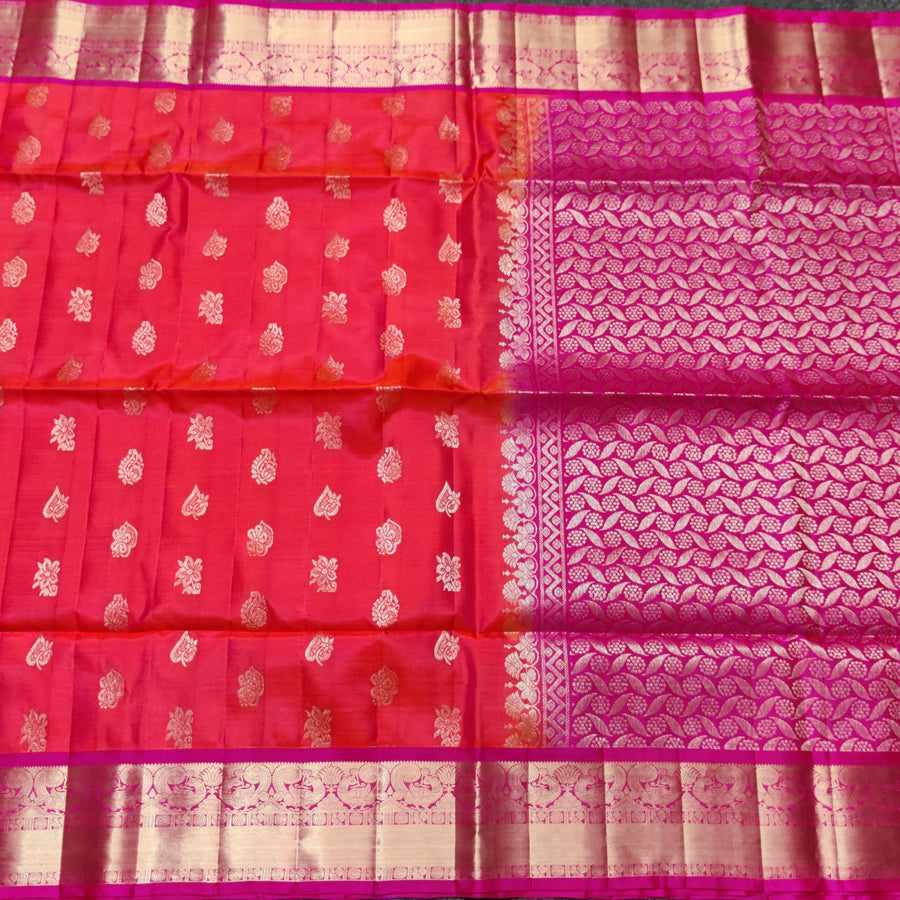 Meenakari kanchi lightweight pattu Saree - KMP27