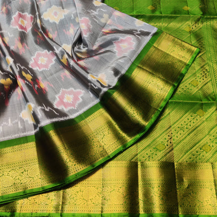 Ikkath Pure Silk Pattu Saree- IKT52