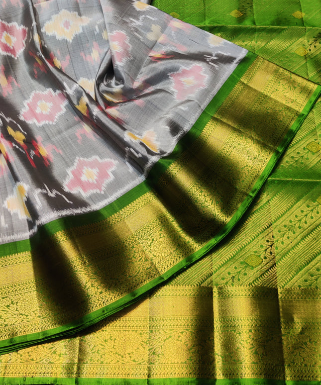 Ikkath Pure Silk Pattu Saree- IKT52