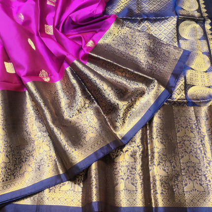 Kanchi pure soft silk Saree - KMP1582