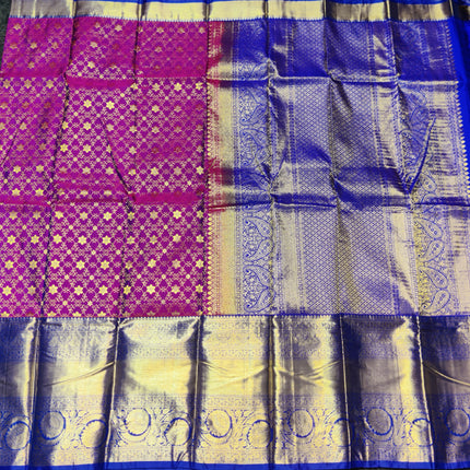 Kanchi pattu half fine bridal wear saree HF27