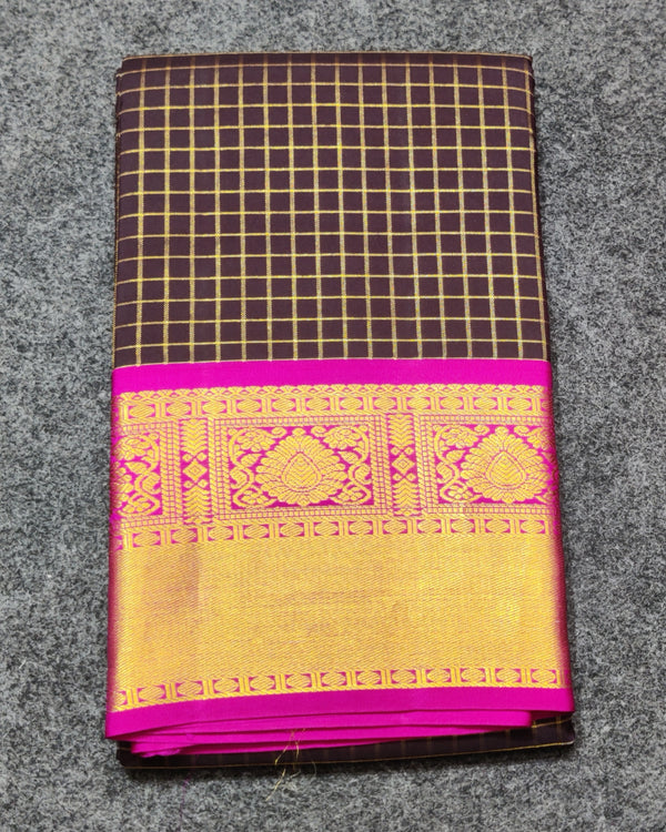 50% off Kanchi kuttu vintage Handloom saree - KMP59 alternate view