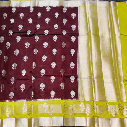 Raw mango silk saree - PRS07