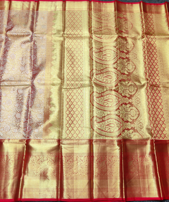 Kanchi Pattu Wedding Saree @35% Off -KMP60