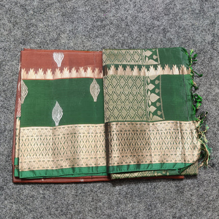 Lightweight pattu Scurt Border Saree - LWP85