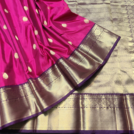 Kanchi pure soft silk Saree - KMP1537