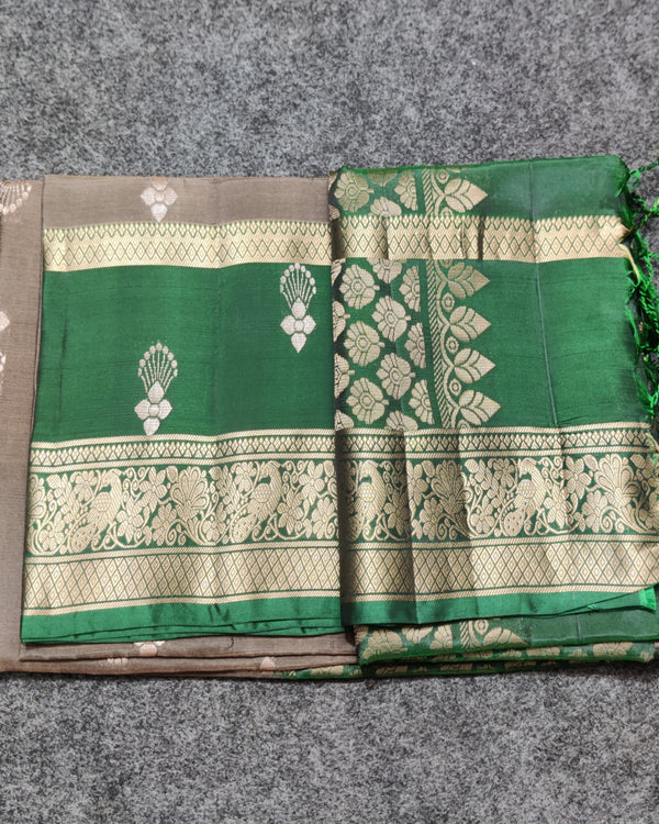 Lightweight pattu Scurt Border Saree - LWP313 alternate view