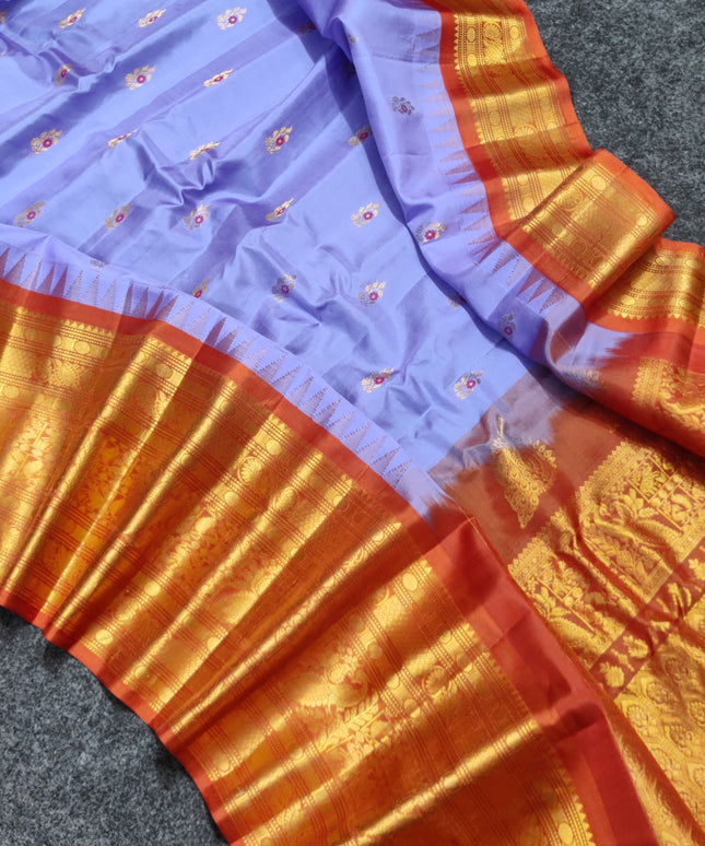 Gadwal pure silk saree - GPS196