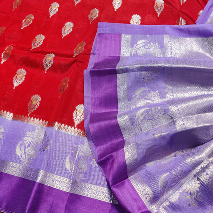 Raw mango silk saree - PRS09