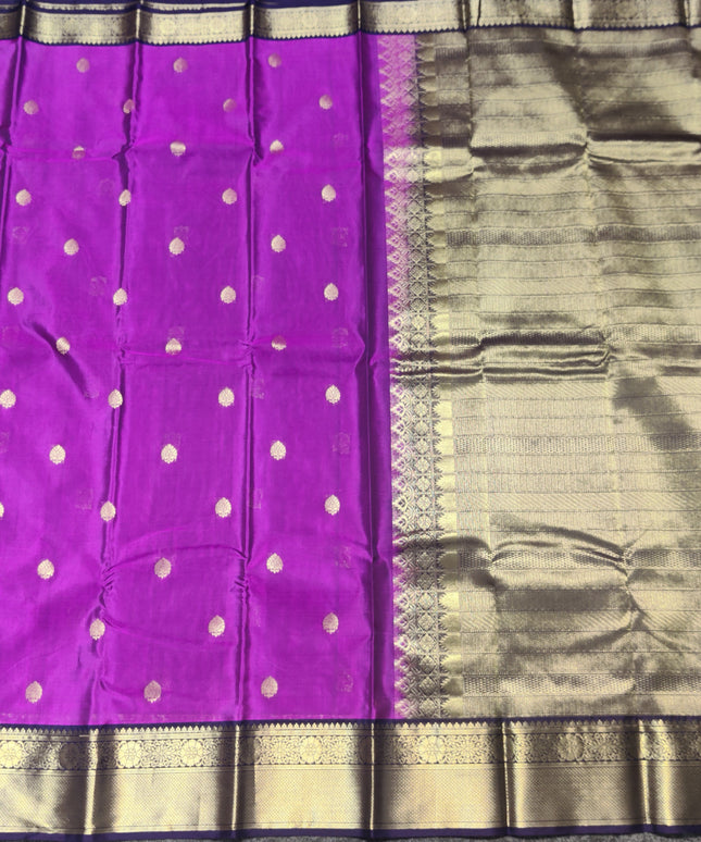 Kanchi pure soft silk Saree - KMP1535