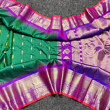 Gadwal Kuttu handloom Pure silk saree - GPS232