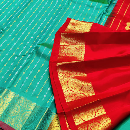 Kanchi pure silk saree - KMP1022