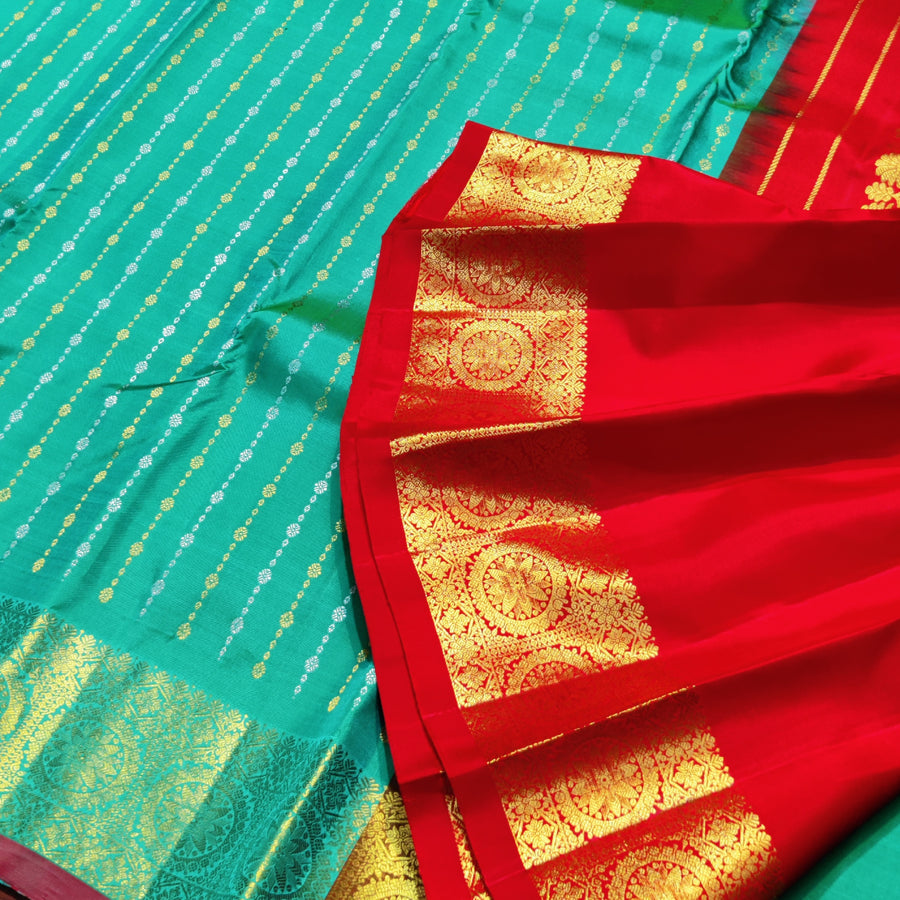 Kanchi pure silk saree - KMP1022