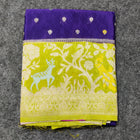 Chinon crepe silk Saree- C08
