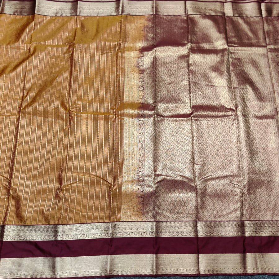 Kanchi semi vintage silk Saree -KS27