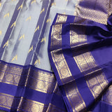 Kanchi Vintage Gap border pattu - KMP296