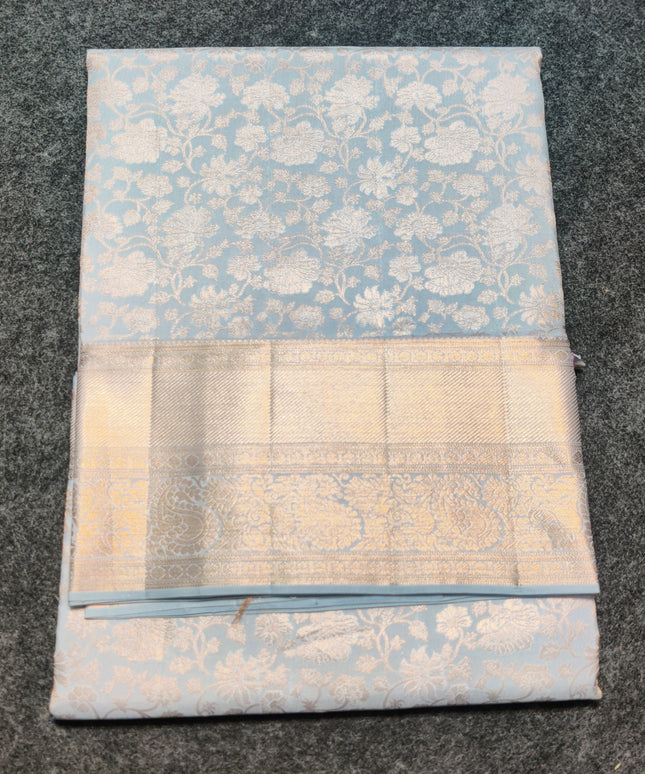 Kanchi Meenakari Brocade Pure handloom Silk Saree - KMP1975