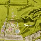 Crepe Banaras silk saree -BS07