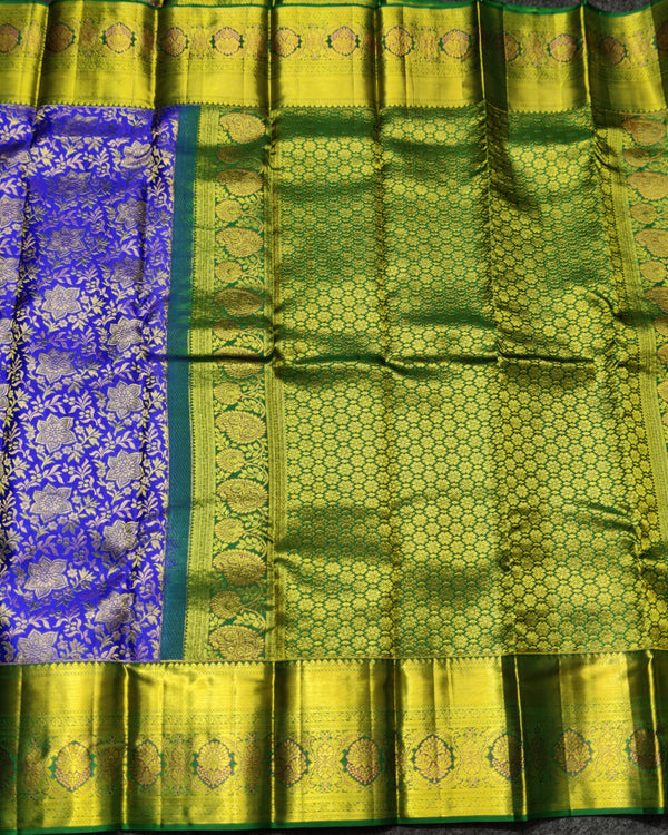 Kanchi Meenakari Brocade Pure handloom Silk Saree - KMP3203 alternate view