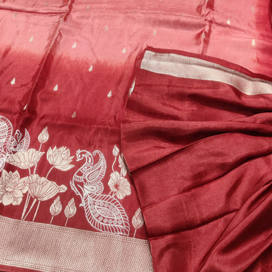 Satin Silk Saree- SA08