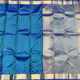 Kanchi pattu small border saree - KMP256