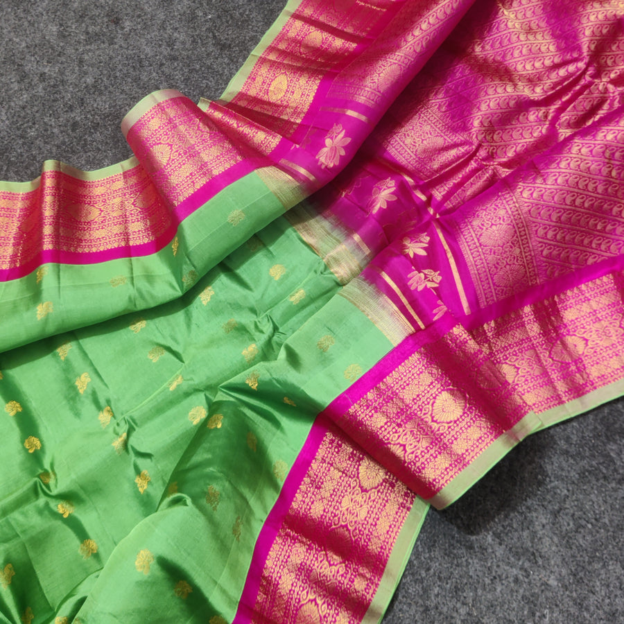 Gadwal Handloom Pure silk saree - GPS02