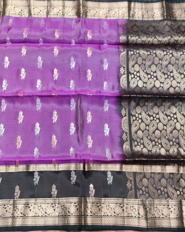 Lightweight pattu Scurt Border Saree - LWP3032 alternate view