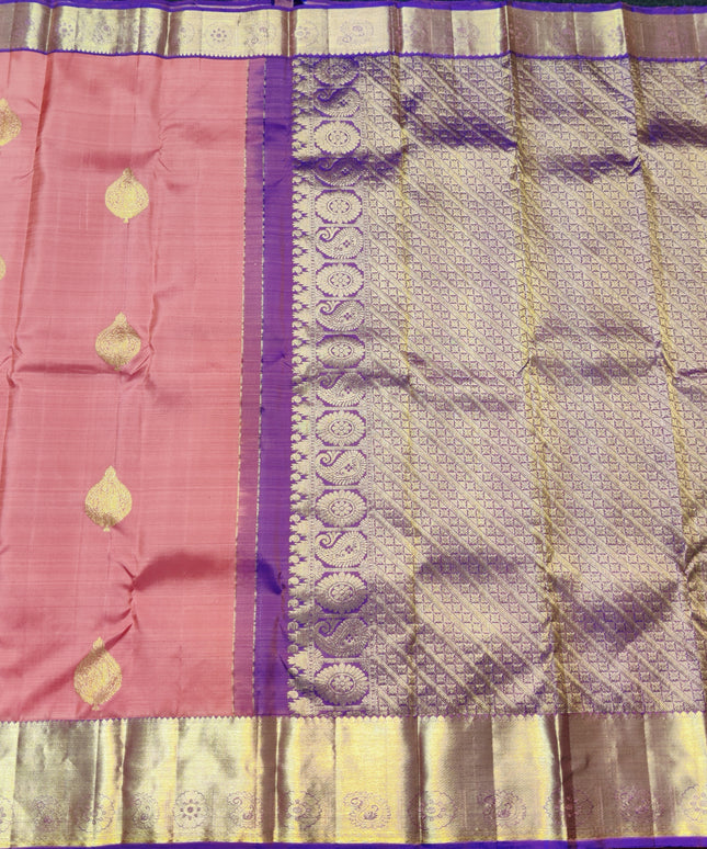 Kanchi Pure Dhantu Silk Saree - KMP08