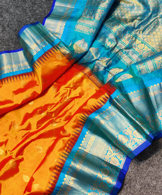 Gadwal pure silk saree - GPS253