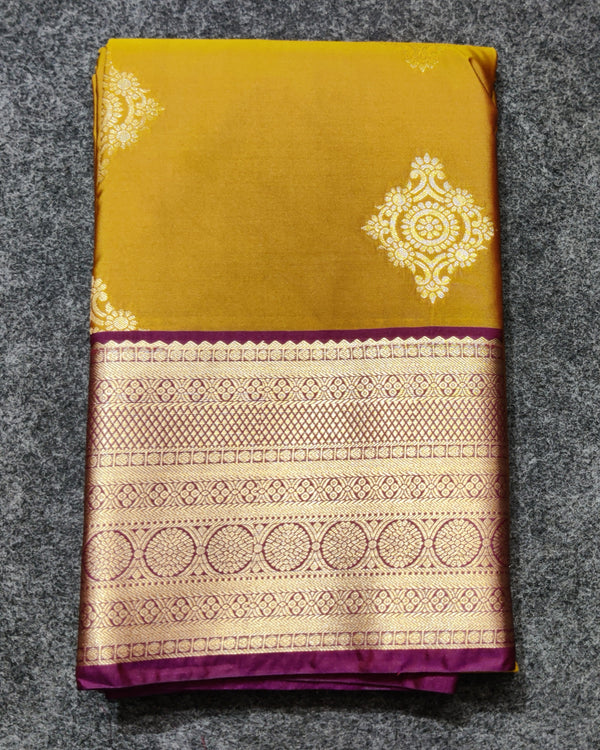 Kanchi semi vintage silk Saree -KS31