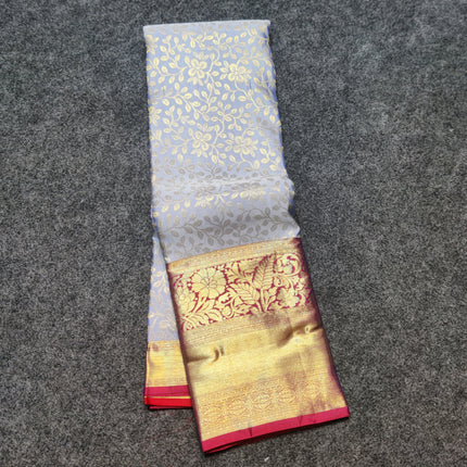 Kanchi pattu half fine bridal wear saree HF20