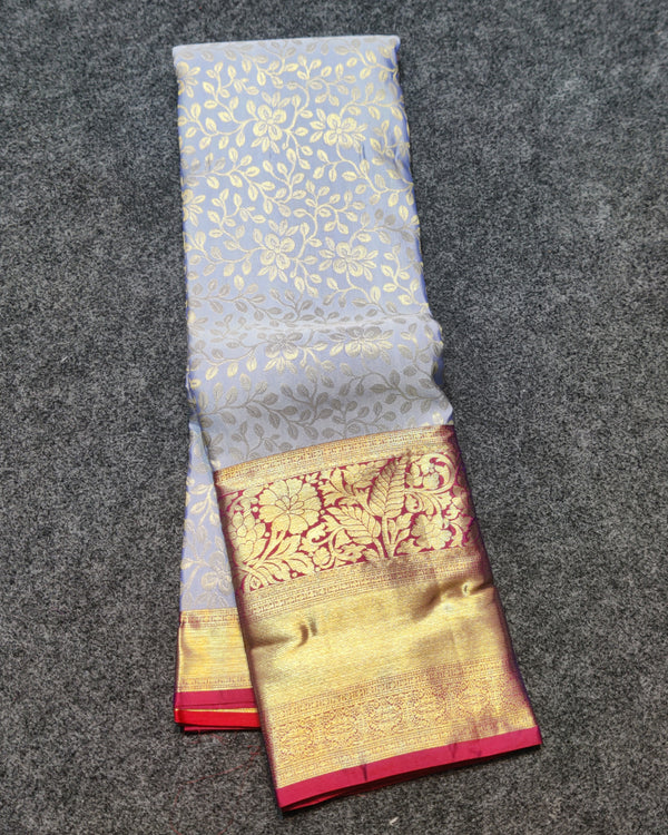 Kanchi pattu half fine bridal wear saree HF20