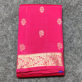 Kanchi Pure Silk Small Border Saree – KMP268