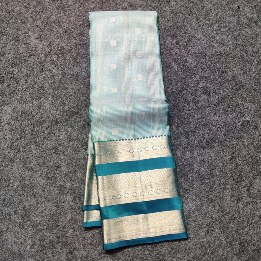 Kanchi Vintage Gap border pattu - KMP100