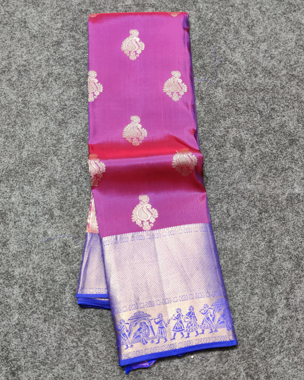 30%Off Kanchi pattu saree - KMP19
