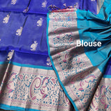 Kanchi Meenakari Handloom Lightweight Pure Silk Saree – KMP135