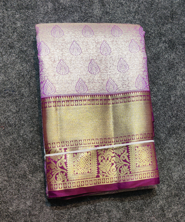 Kadiyal Pattu Saree - HF236