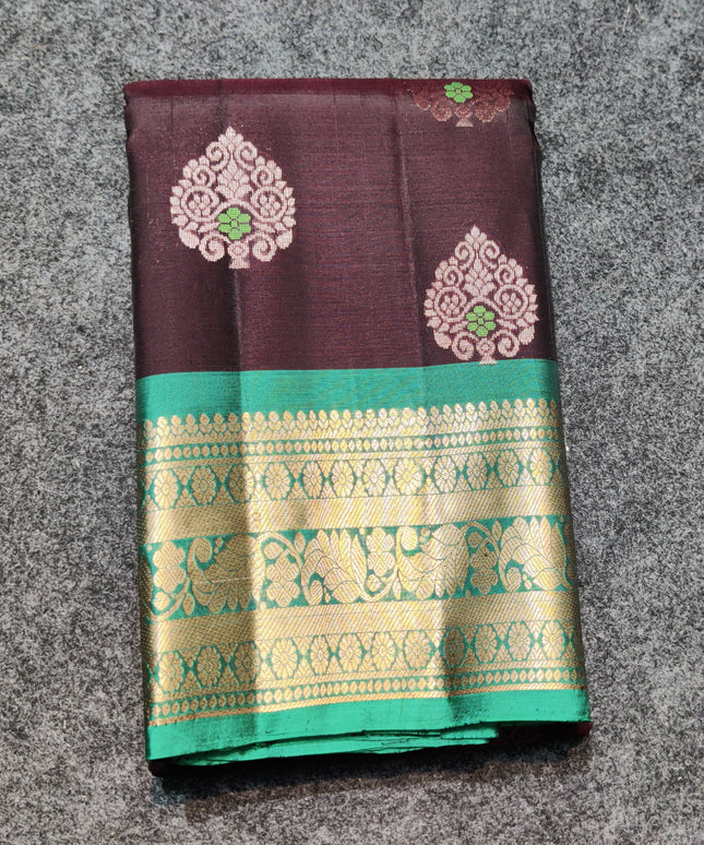 Kanchi pure silk Saree - KMP1246